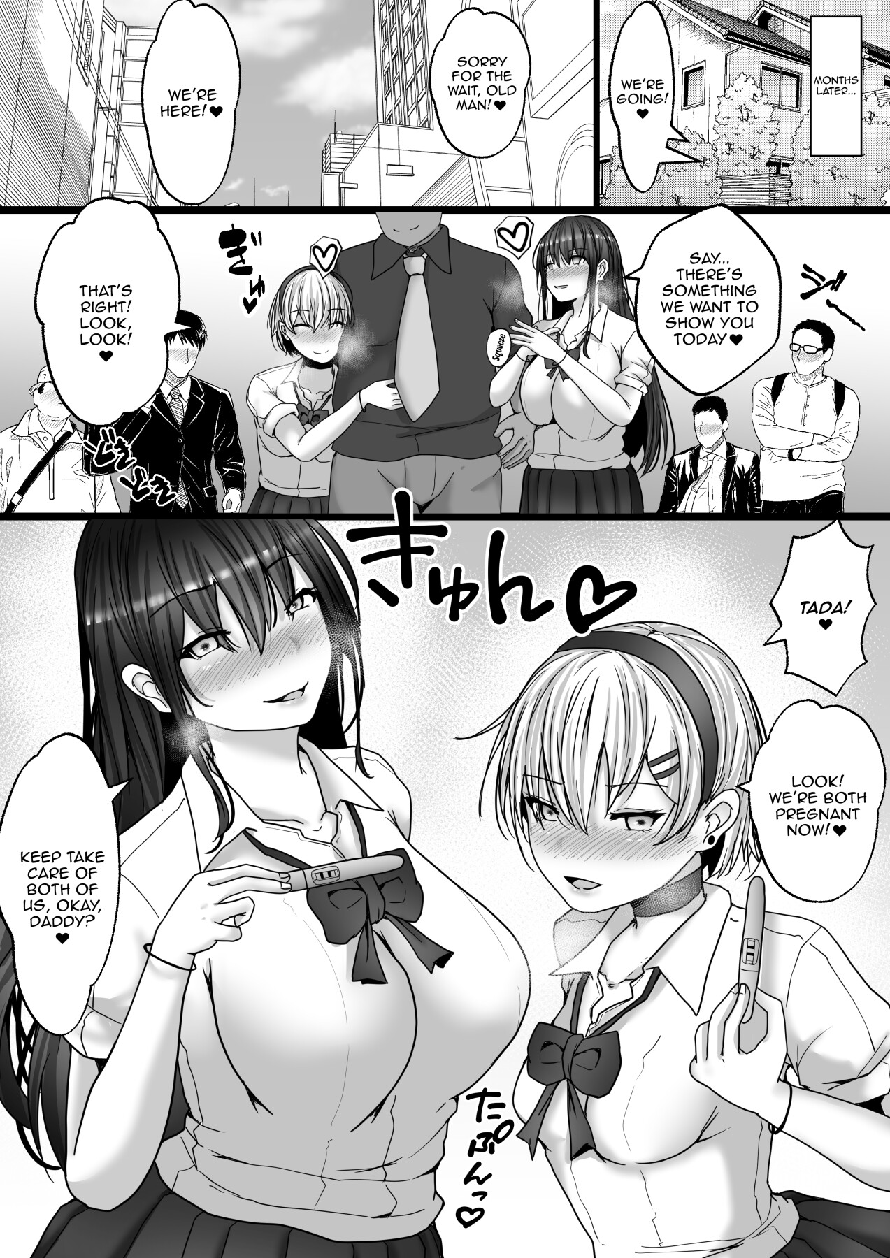 Hentai Manga Comic-Sugar Baby Sisters. Getting Along and Drowning in Pleasure Fucking Two Sisters at the Same Time-Read-54